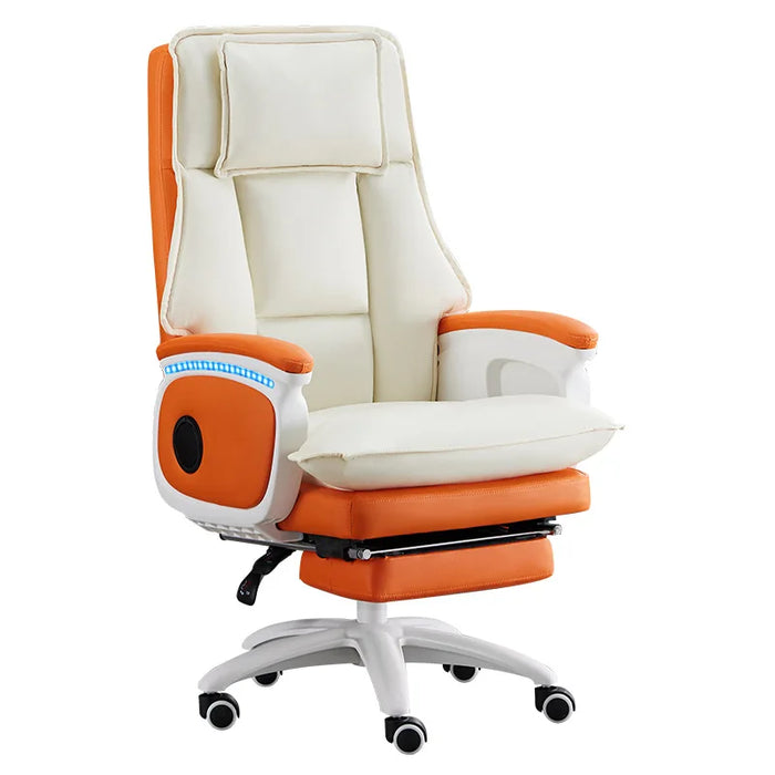 Luxurious Ergonomic Leather Executive Chair - Experience Unmatched Comfort for Long Hours