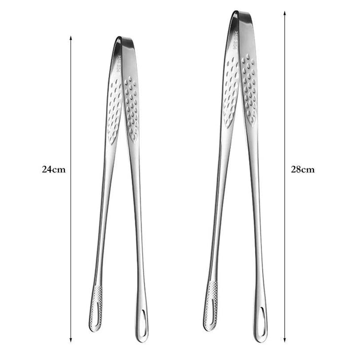 Premium Stainless Steel Tongs Set - Essential BBQ and Cooking Tools for Every Chef