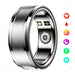 Titanium Smart Health Tracking Ring with Waterproof Capabilities