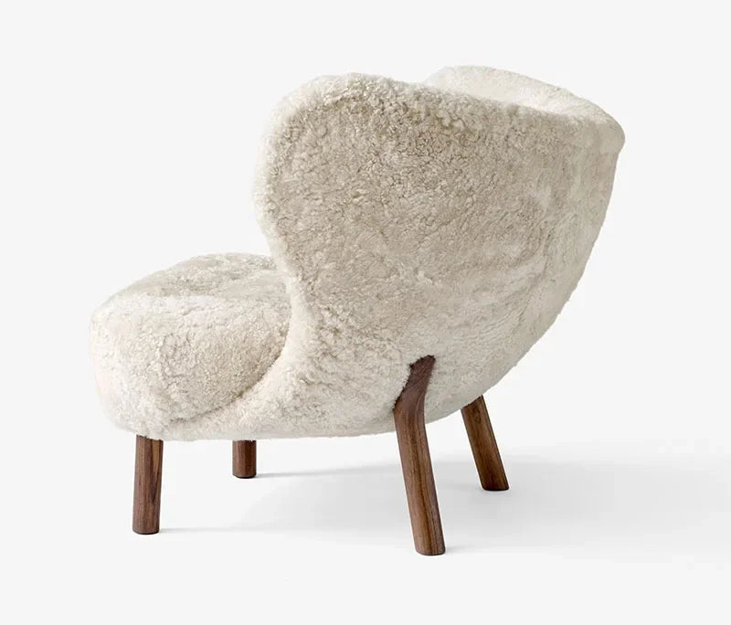 Lambs Wool Elegance Lounge Chair