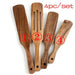 Rustic Acacia Wood Culinary Utensil Set - Timeless Tools for the Modern Kitchen