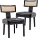 Dining Room Sets, 4 Set, Modern Dinings Chair with Wood Legs