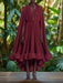 Stylish High Waist Patchwork A-Line Dress for Women - Chic V-Neck, Sleeveless, and Unique Irregular Hem