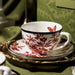 Vintage Floral Ceramic Tea Cup and Saucer Set - A Touch of Timeless Elegance for Every Occasion