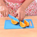 Colorful Kids' Safe Fruit Cutting Knife Set for Young Culinary Explorers