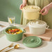 Elegant Heat-Insulating Ceramic Soup Bowl with Lid - Ideal for Ramen and Hearty Dishes