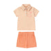 Orange Muslin Collection: Kids’ Stylish Spring/Summer Matching Outfit Set