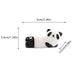 Cute Panda Ceramic Chopsticks Holder - Whimsical Tableware for Chinese & Japanese Dining