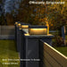 Elegant Waterproof LED Pillar Top Light for Outdoor Ambiance – Perfect for Streets, Fences, and Landscapes