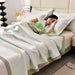 Lightweight Summer Jacquard Duvet Blanket