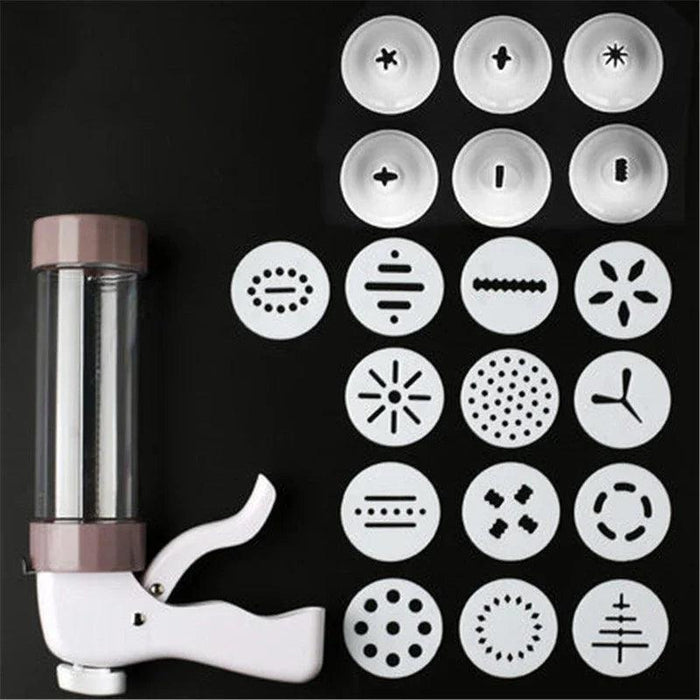 Ultimate 3D Cookie Press and Cutter Kit for Impressive Baked Creations