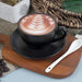 Realistic Decorative Cappuccino Cup for Elegant Home and Event Displays