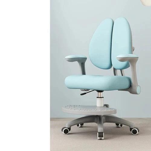 Rotating Office Chair with Adjustable Backrest, Handrails, and Rollers