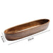 Elegant Acacia Wood Serving Bowl - Perfect for Nuts, Sushi, and Dried Fruits