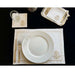 Luxury 3D Embroidered Placemat Collection - 12-Piece Set, Elegant American Service & Cocktail Mats from Turkey