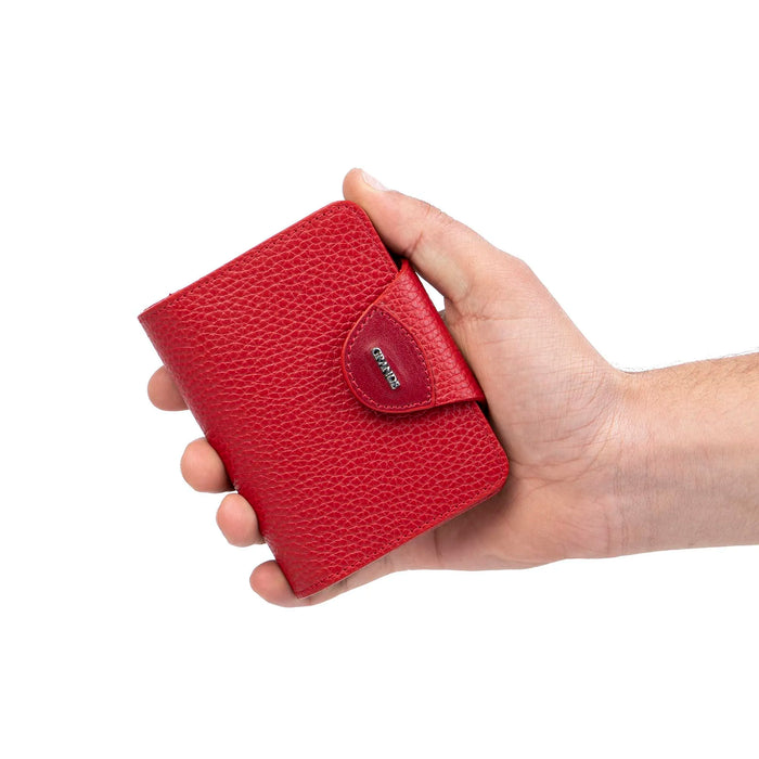 Stylish Leather Badge Holder Wallet with Multiple Color Options - Ideal for Casual Use