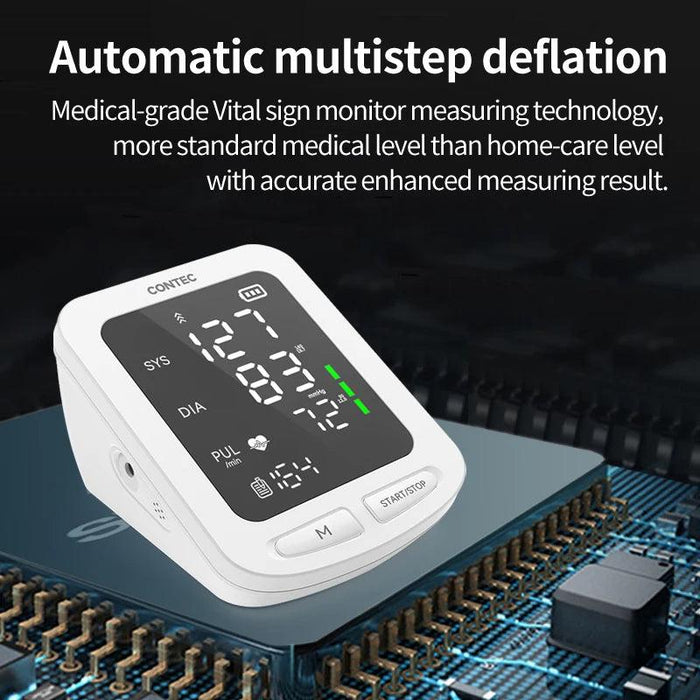 Compact Auto-Inflating Blood Pressure Monitor - Your Ultimate Health Tracking Device