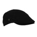 Men's Stylish Summer Linen Cabbie Cap - Breathable Flat Golf Hat with Elastic Fit