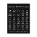 Scandinavian Chic Monochrome Canvas Art for Laundry Room Aesthetics