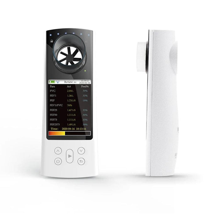 Smart Bluetooth Spirometer for Accurate Lung Function Monitoring and Data Analysis