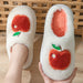 Cotton Slippers For Women Autumn And Winter Indoor Warm And Cute Home Slippers Non-slip Fuzzy Plush Shoes