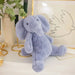 Adorable Plush Fluffy Animal Cuddly Dolls - Elephants, Teddy Bears, Pandas, and Dinosaurs for Kids