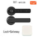 Innovative Smart Round Bedroom Door Lock with Enhanced Security Features