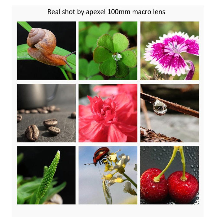 Transform Your Smartphone Photography with Apexel's Elegant Tea Cup Macro Lens - Unveil the Beauty of Macro Worlds