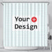 Personalized Polyester Shower Curtain