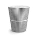 Wave Artistry Ceramic Latte Cup