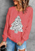 Festive Holiday Print Knit Pullover