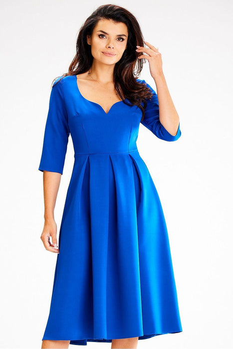 Elegant Flared A-Line Dress