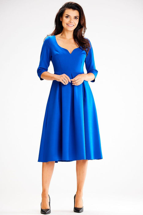 Elegant Flared A-Line Dress