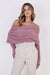 Luxurious Wrap Around Bristle Yarn Sweater MKM