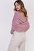 Luxurious Wrap Around Bristle Yarn Sweater MKM