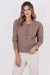 Chic Knit Round Neck Cardigan