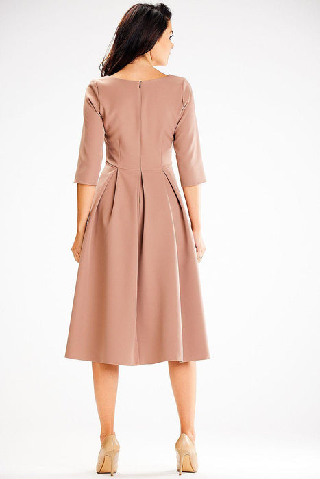 Elegant Flared A-Line Dress