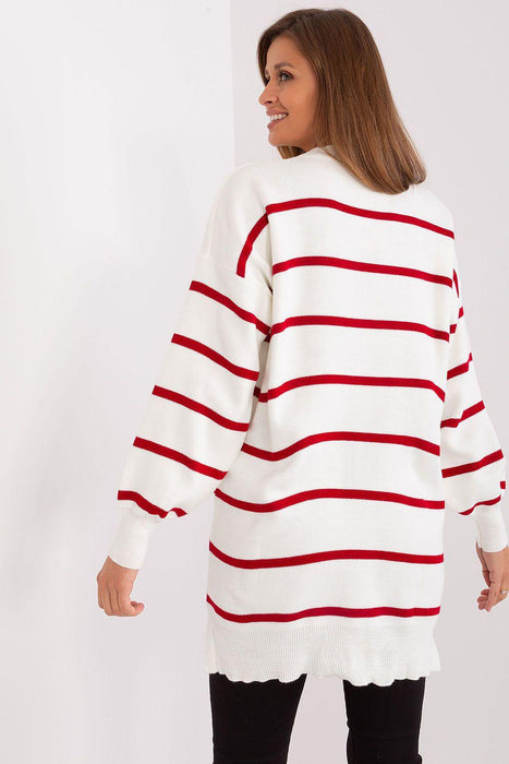 Cozy Striped Long Sleeve Jumper for Stylish Versatility