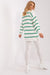 Cozy Striped Long Sleeve Jumper for Stylish Versatility