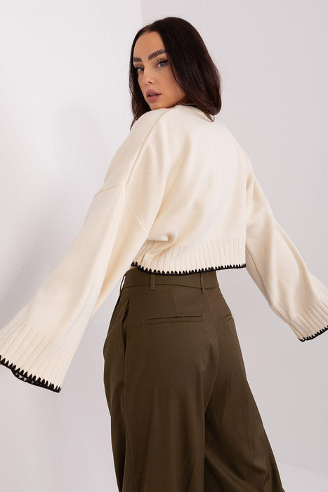 Cozy Oversized Acrylic Sweater with Long Sleeves