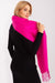 Chic Winter Wrap with Tassel Accents - Luxurious 100% Polyester, 196 cm Long