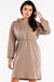 Casual Comfort Hooded Dress