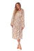 Chic Hooded Printed Lounge Robe - Ultimate Comfort Wear