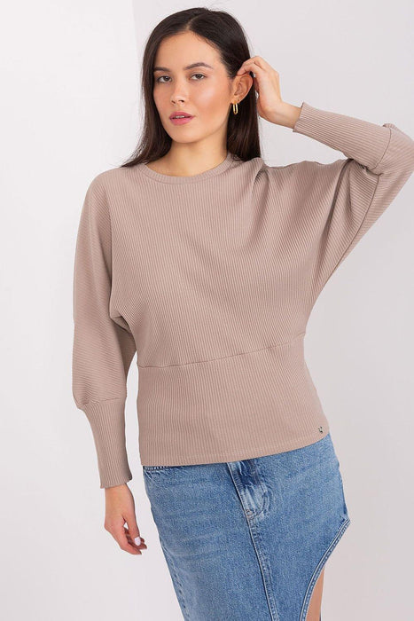 Elegant Batwing Cotton Top