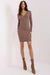 Elegant Ribbed Cotton Pencil Dress for All Occasions