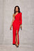 Radiant Asymmetrical Evening Gown by Roco Fashion