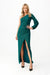 Radiant Asymmetrical Evening Gown by Roco Fashion