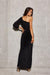 Radiant Asymmetrical Evening Gown by Roco Fashion