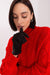 Elegant Touchscreen Floral Gloves