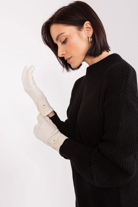 Elegant Touchscreen Floral Gloves